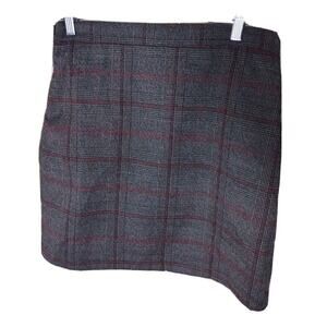 GUANYY NWT Pencil Skirt Casual Plaid Mini Women's Size 28" Waist